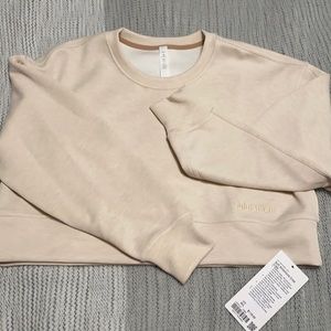 Lululemon Soft Ambitions Crop Crew Size M/L. Brand new with tags, never worn